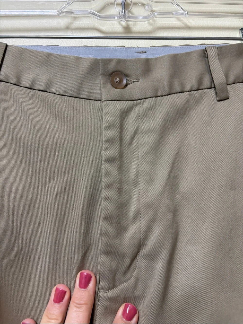 Nike Golf Dri Fit Standard Fit Golf Pants Khaki Tan Beige 40 x 32